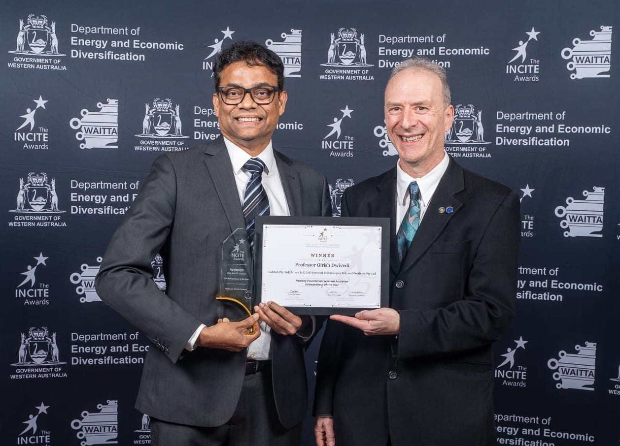 Professor Girish Dwivedi, 2026 WA Pearcey Entrepreneur of the Year