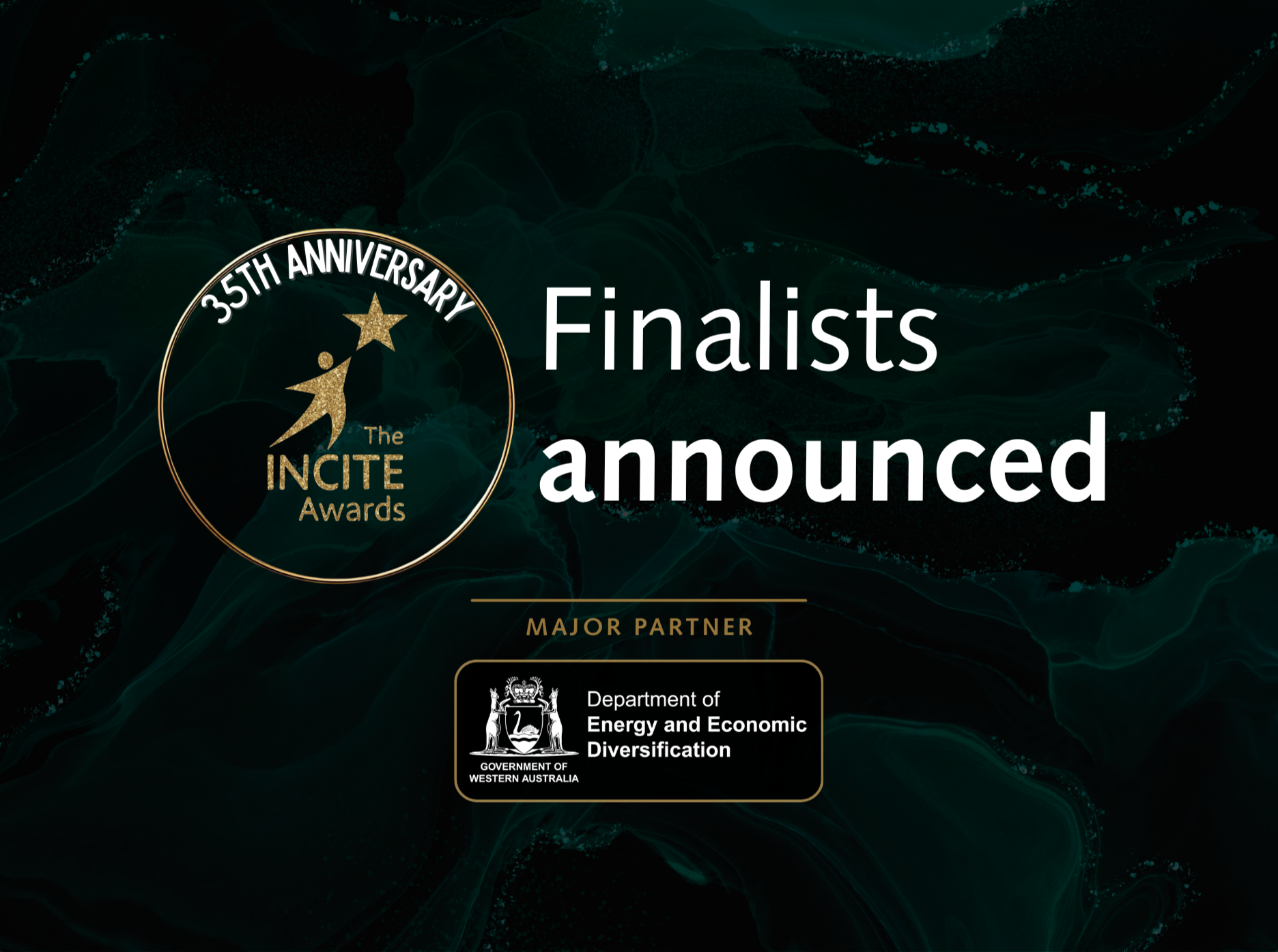 Announcing the finalists of the milestone 35th INCITE Awards